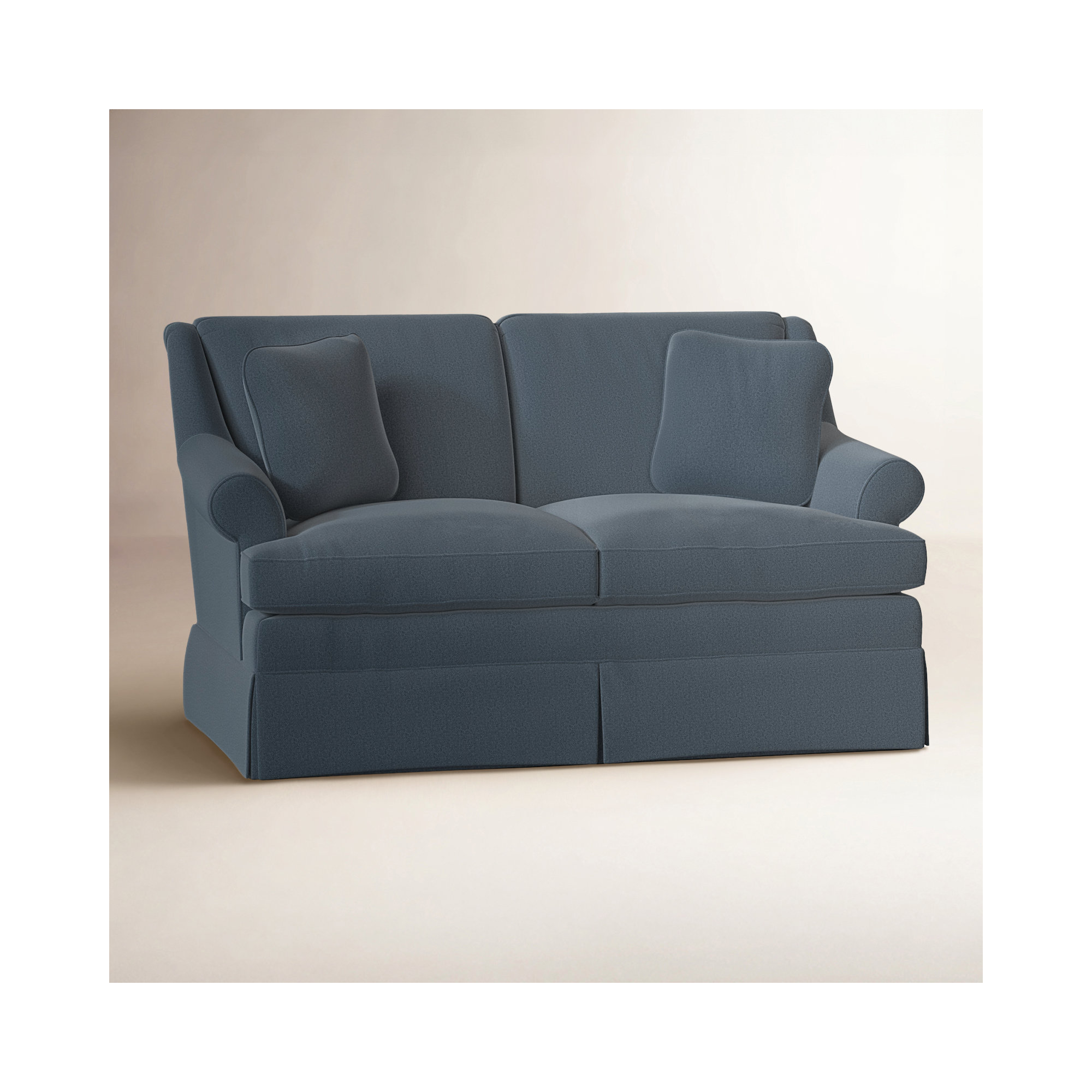 Connor 59'' Upholstered Loveseat, No, Drusky Beige Performance