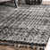 Tapis gris à motif abstrait Marito