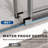 Uks04 66 In. To 72 In. X 76 In. H Frameless Sliding Shower Door In Chrome With 3/8 In. (10mm) Clear Glass-120409413-123516754