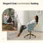 Chaise de bureau pivotante 25,1 pouces-1075718554