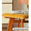 Chaise de salle à manger rembourrée Corduroy