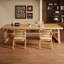 Bureau rectangulaire en bois massif Burlywood-1433382420