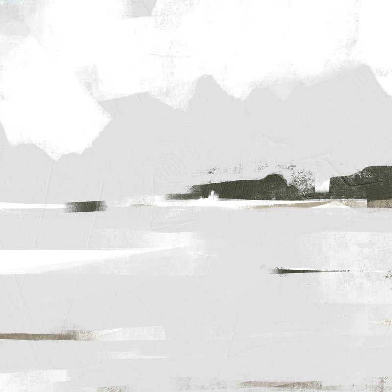 Coastal Haze I by Emma Scarvey - Wrapped Canvas Painting, 76cm H x 76cm W