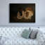  «Resting Bunny Rabbit 4» par Marian Parsons, art mural sur toile, 54 po x 40 po