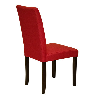 Ensemble de 2 chaises de salle à manger Adam-Alexander Crimson