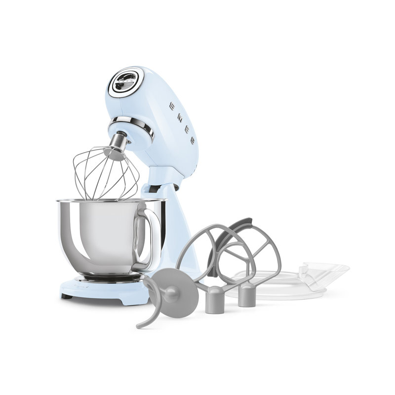 50's Forte Full-Color Stand Mixer in Pastel Blue, Pastel Blue