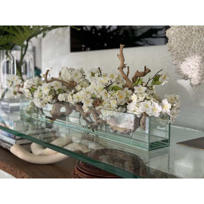8 " PU Cherry Blossom Arrangement