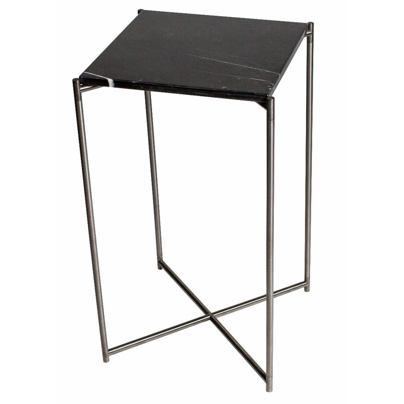 Bedell Plant Stand, Black, Metal