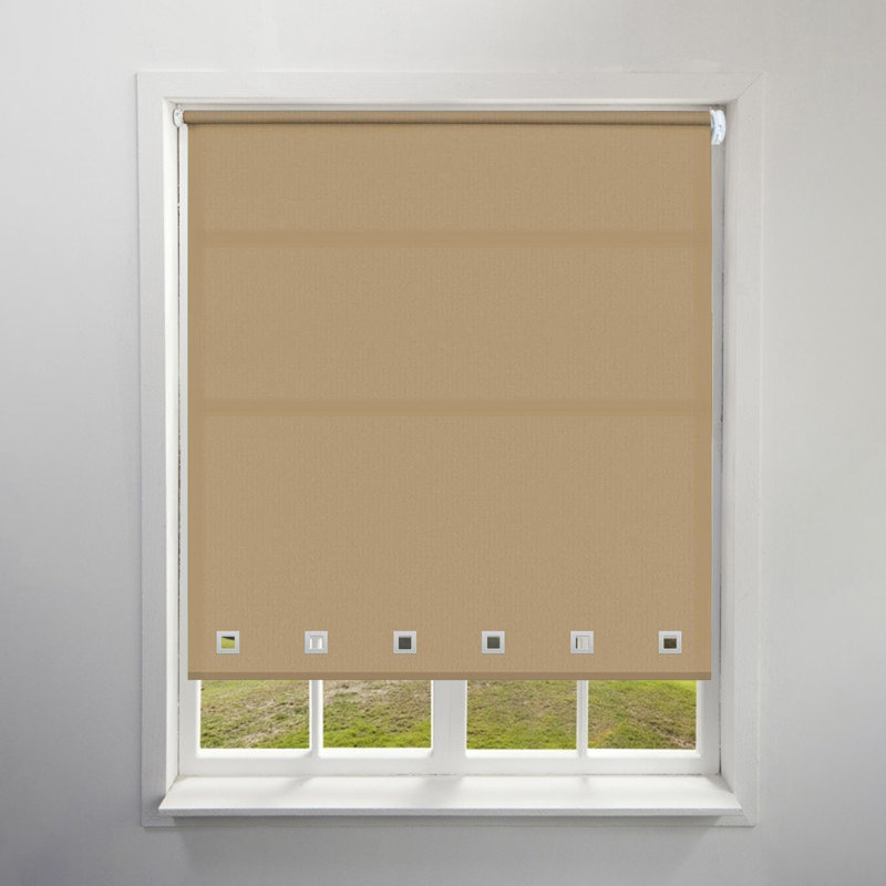 Semi Sheer, Cappuccino, 165 cm L x 180 cm W