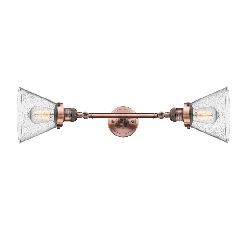 Adelhard 2 - Light Dimmable Vanity Light, Antique Copper