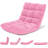 Adjustable Floor Chair With Back Support - 14-Position Reclining Gaming Chair, Padded Sleeper Sofa, Meditation Seat & Lounge Chair For Adults, Sturdy Steel Frame & Non-Slip Base-447995098