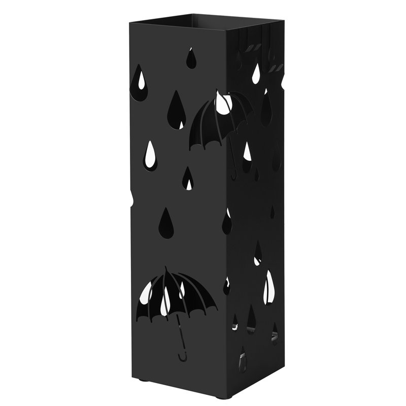 Metal Freestanding Umbrella Stand, Black