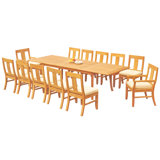 Osborne Outdoor 13 - Piece Teak Dining Set