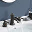 Topcraft Waterfall Double Handle Stainless Steel Bathroom Faucet-104659641