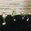 3 pièces de figurine grenouille miniature