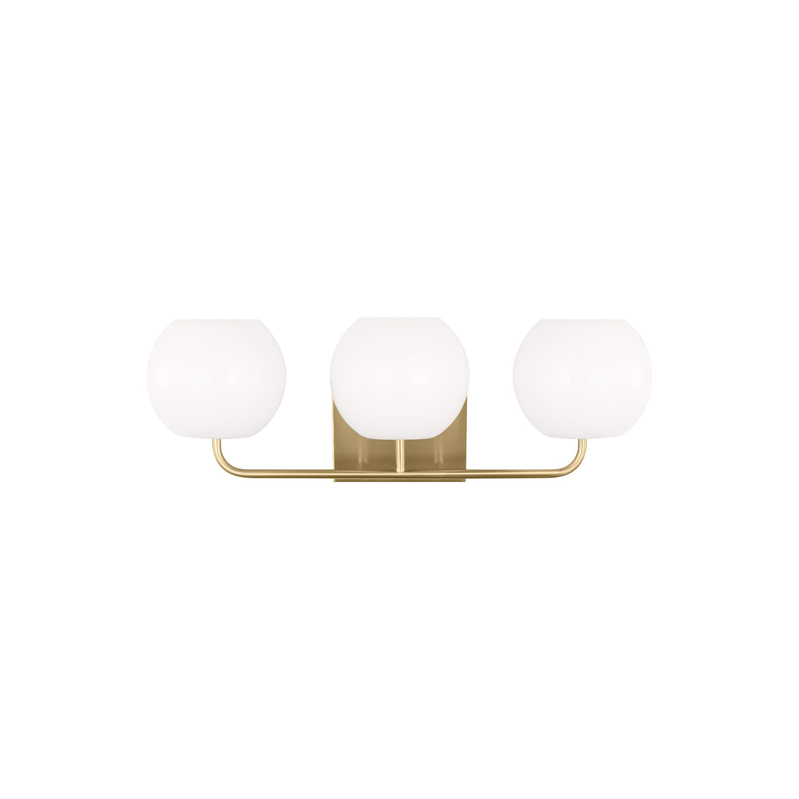 Jorund 3 Light Dimmable Vanity Light, Satin Bronze, No
