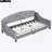 Modern Luxury Tufted Button Daybed,,Gray