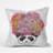 Panda Flower Throw Pillow-20022942