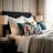 Print Abstract Linen Outdoor Reversible Throw Pillow-1777946374