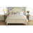 19.68" Solid Wood Nightstand, Round C-Shaped Bedside Table For Bedroom, Set of 2