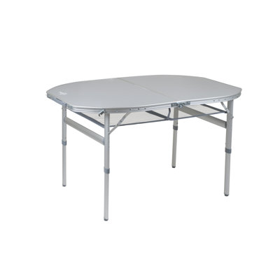 Dunleith Oval Outdoor Camping Table - 120 cm W 80 cm D