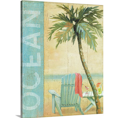 'Ocean Beach II' Daphne Brissonnet Graphic Art Print