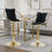 Nekesha Swivel Upholstered Adjustable Height Counter Stool-936002892