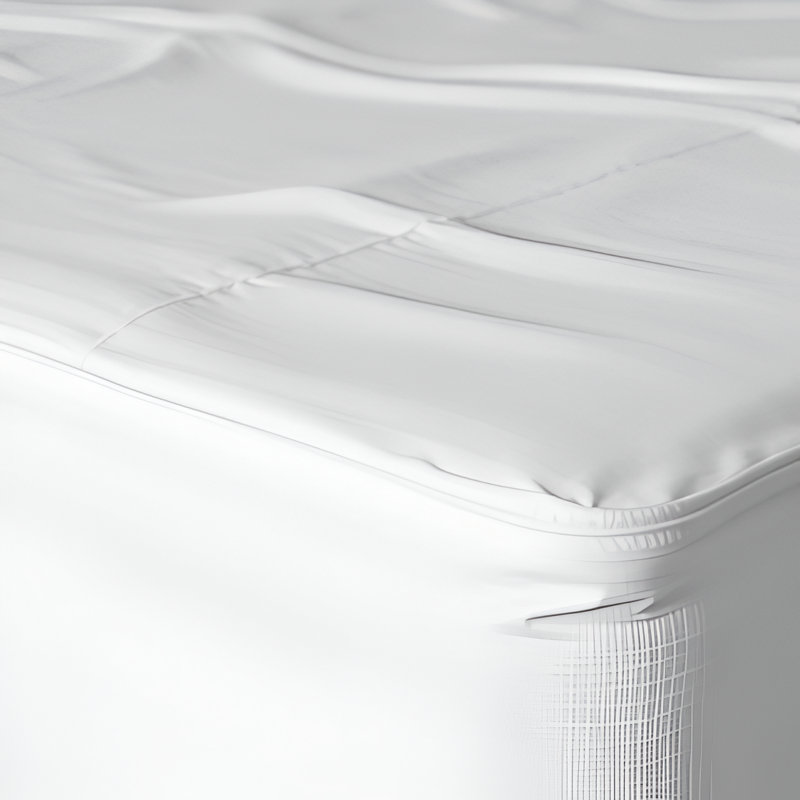 Paul's Microfibre Super Soft Brushed Deep Fitted Bed Sheet, Super King (6'), White