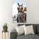 MentionedYou Brown Horse With Blue Sky On Canvas Painting | Wayfair