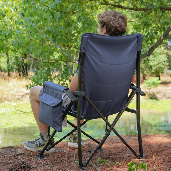 Camping Chair TIMBER RIDGE Oversized Folding With Lumbar Support
