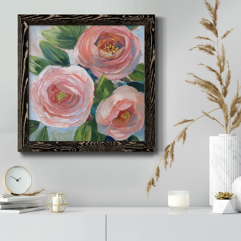 «Good Things Take Time», art textuel sur toile, H 27,5 po x l 27,5 po x P 1,5 po, Cadre noir