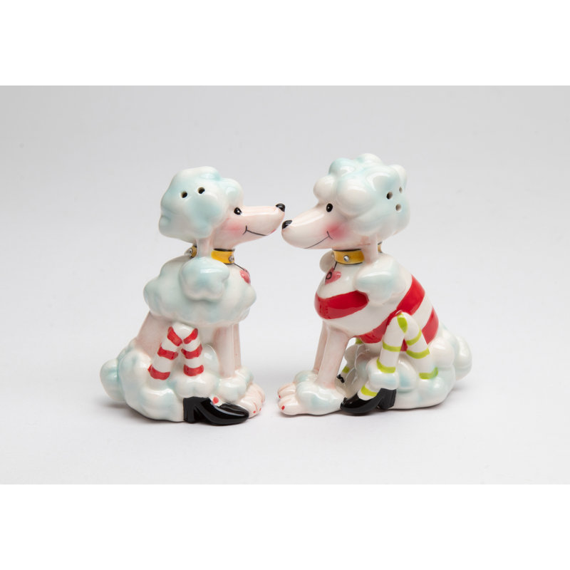 Noël caniche sel et poivre