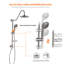 Robinet de douche complet avec valve brute-69585036
