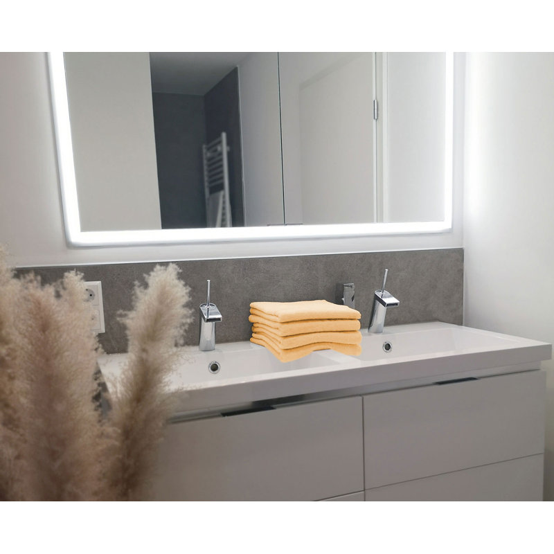 Midweight Hand Towel, Yellow