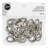 Dritz 2-1/2" Swivel Hooks, 12 Sets, Nickel
