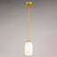 Mini luminaire suspendu en laiton doré Shelby