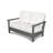 Harbour 52.25'' Wide Outdoor Loveseat with Cushions-127285433-127285438