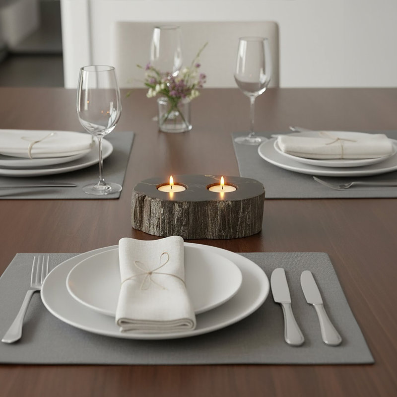 Wood Tealight Holder