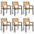 Demoreta Stacking Patio Dining Armchair
