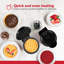 Gaufrier personnel Holstein Housewares de 4 pouces-73379283