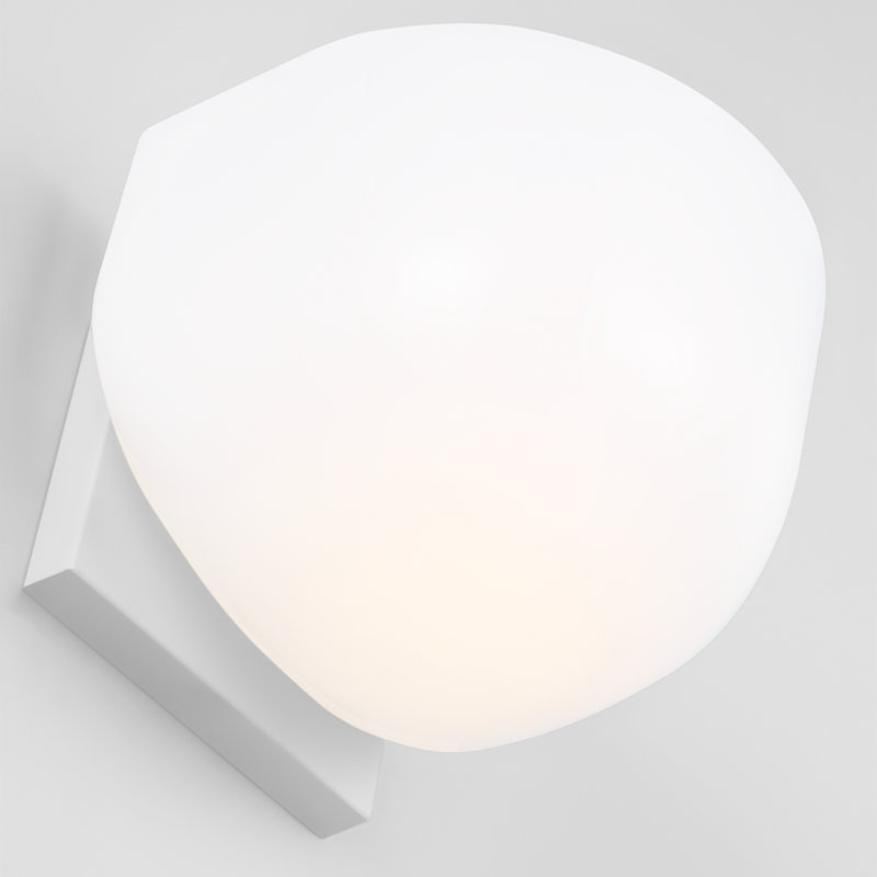 Cheverny 1 - Light Bath Sconce, Matte White