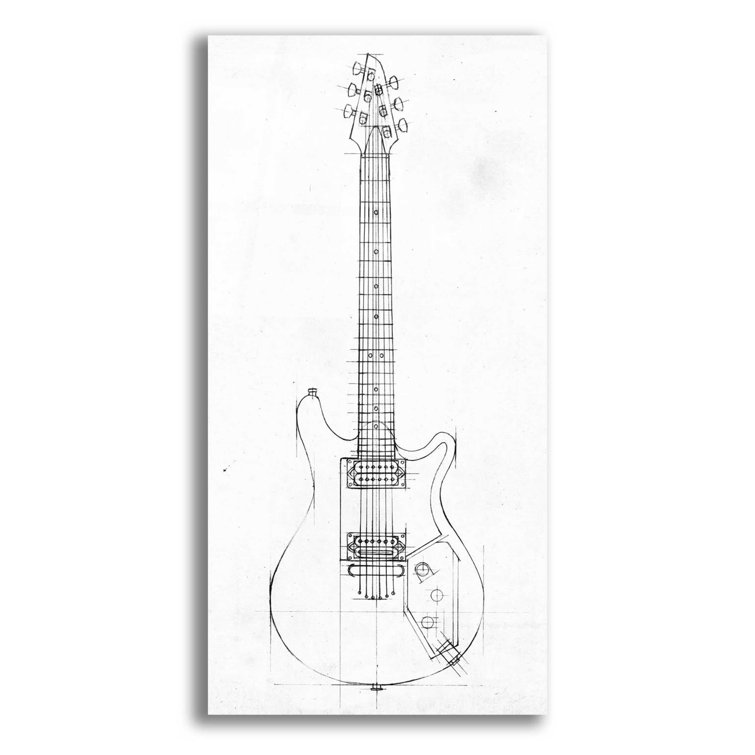 Electric Guitar Art Print by Cornel Vlad | iCanvas