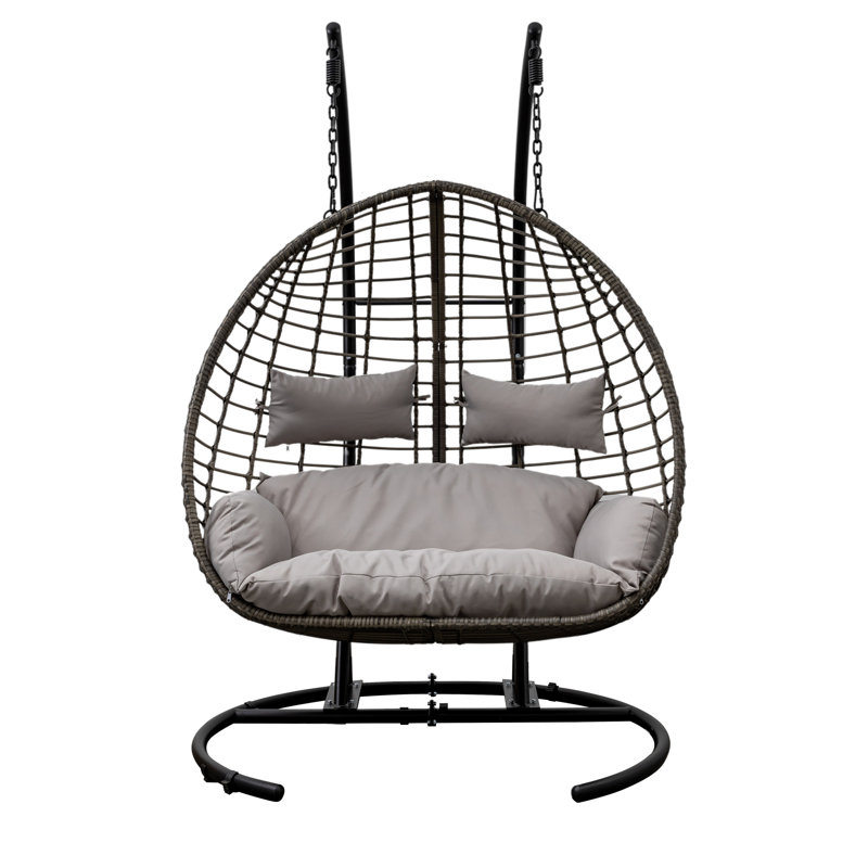 Hammondsport Double Egg Chair with Stand
