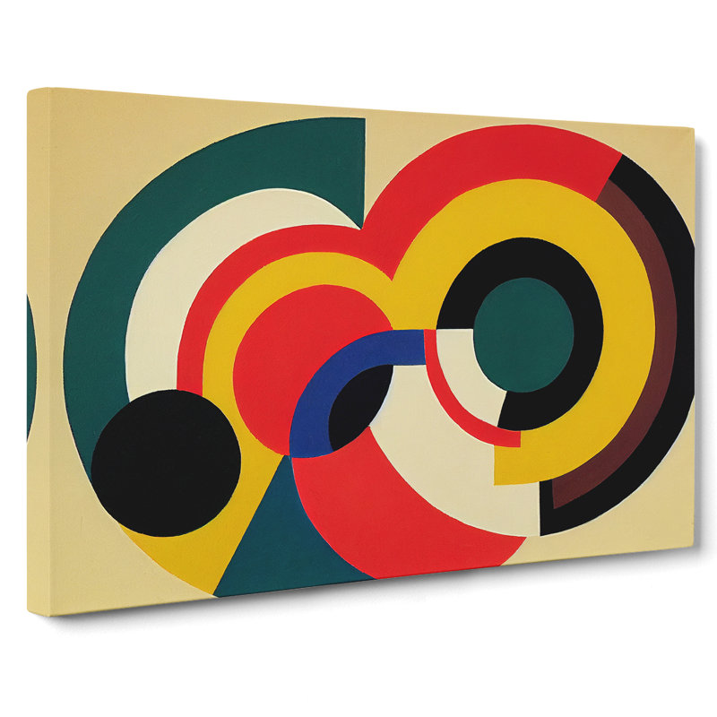 Bold Modern Abstract Art - Wrapped Canvas, 40cm H x 60cm W x 3cm D