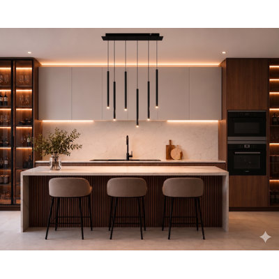 Baileyton 6 - Light Kitchen Island Pendant