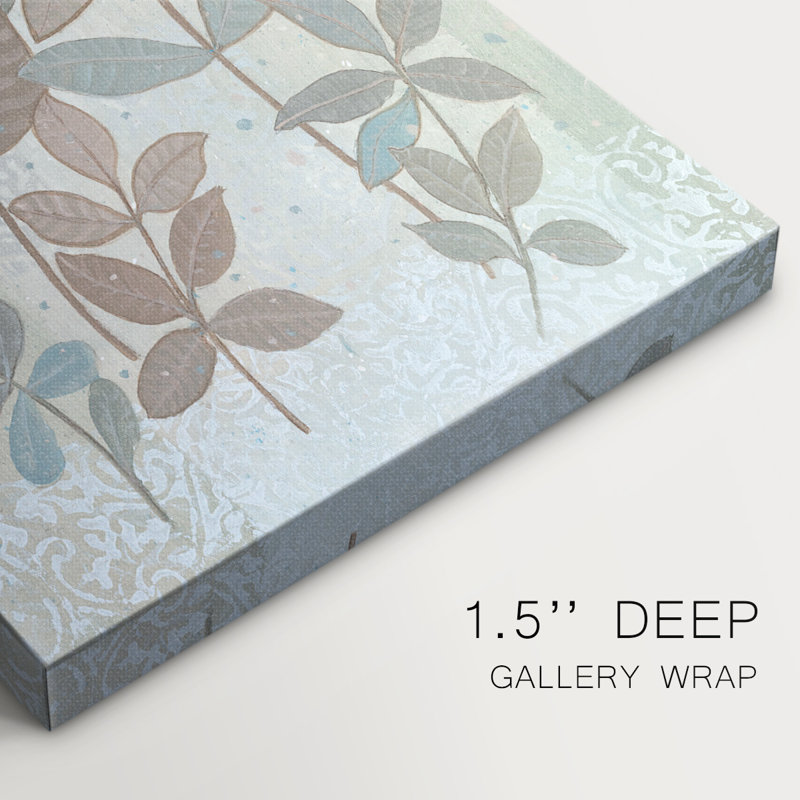 Leaf Cluster II -Canvas Print Only - NOT FRAMED, 60" H x 40" W