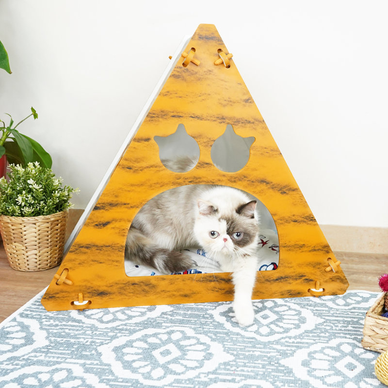 Lit pour chat spécialisé Dwain, Brun clair