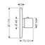 Uno Thermostatic Faucet Trim-12087480