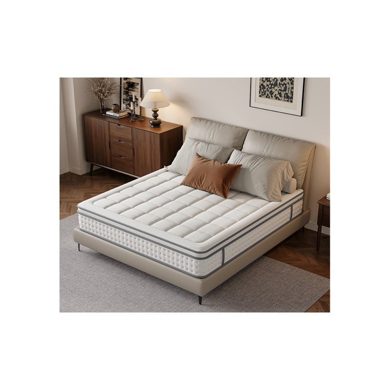 Vesgantti Pillow Top Foam Mattress, Double (4'6)