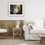 «Peaceful Reading Ghost», reproduction sous verre encadrée, design par LSR Design Studio-1345362483-1345362487